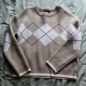 Dazy Argyle Sweater